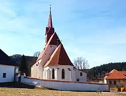 Hřbitovní kostelík sv. Jana Křtitele