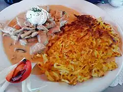 Zürcher Geschnetzeltes s rösti