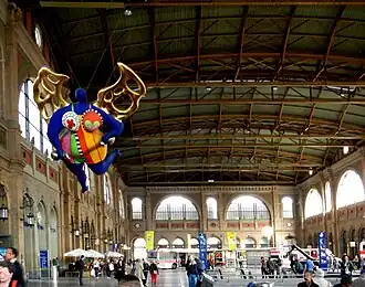 L'Ange Protecteur (Anděl strážný, 1997), Zürich Hauptbahnhof