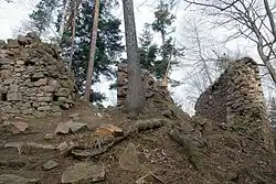 Zřícenina hradu Strádov