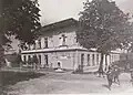 Škola v Benešovské ulici v podobě mezi lety 1899-1933.