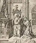 Svatý Jan Nepomucký zpovídá královnu Žofii (1829)