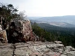 Čertova kazatelna na Plešivci
