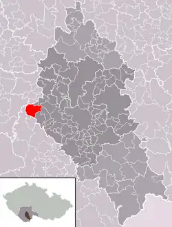 Záboří na mapě