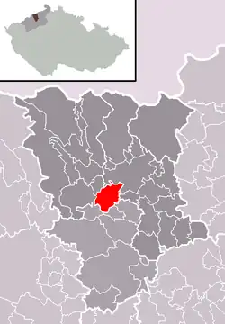 Zabrušany na mapě
