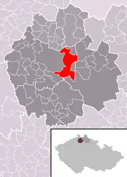 Zákupy na mapě