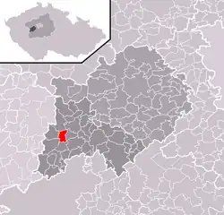 Záluží na mapě