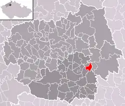 Záluží na mapě