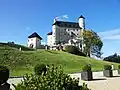 Pohled na hrad z terasy