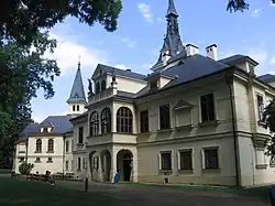 Pohled z parku