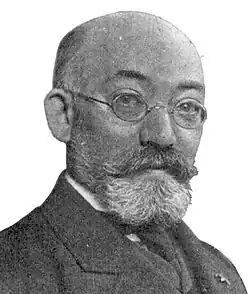 L. L. Zamenhof, iniciátor esperanta.