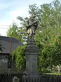 Zámostí – socha svatého Jana Nepomuckého