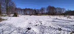 Místo zaniklé Skelné huti