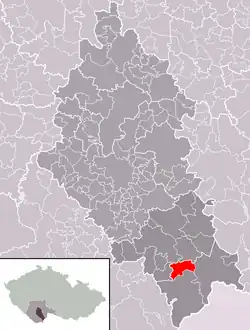 Žár na mapě