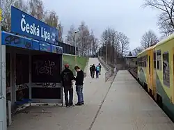 Zastávka z peronu