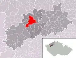 Žatec na mapě