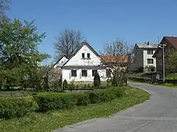 Pohled na část obce