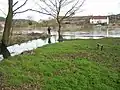 ústí Kamenice do Sázavy, v roce 2009 ještě bez lávky