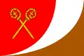 Vlajka obce Zderaz