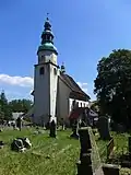 Kostel od západu