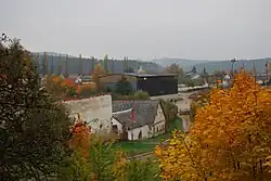 Pohled na část obce