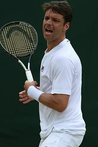 Horacio Zeballos ve Wimbledonu 2019