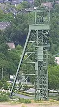 Stará těžební společnost 'Zeche Osterfeld'