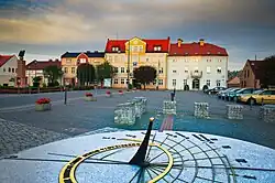 Náměstí s radnicí v Beruni