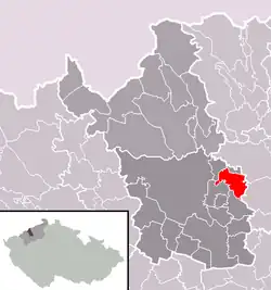 Želenice na mapě