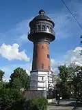 Původní vodárenská věž