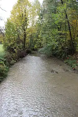 Potok v Zemianském Podhradí