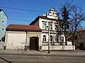 Dům (r. 2025), kde provozoval pekařství Josef Kyncl, Zenklova 135, Praha 8