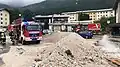 Winkl, část obce Bischofsheim v zemském okrese Berchtesgadensko, Horní Bavorsko, 18. července 2021