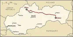 Mapka trati