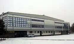 Zimní stadion v Táboře.