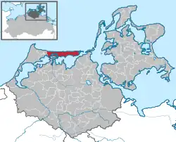 Zingst na mapě