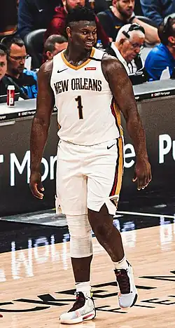 Zion Williamson (28. ledna 2020)