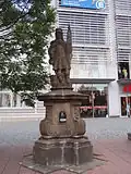 Socha svatého Floriána na Náměstí Míru ve Zlíně