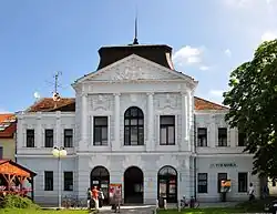 Budova banky ve Zlatých Moravcích