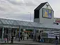 Stanice metra Zličín zvenku