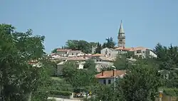Pohled na Žminj