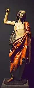 Mistr oltáře ze Štětí: Zmrtvýchvstalý Kristus (1520)