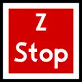 Stůj – jednosměrná výhybka