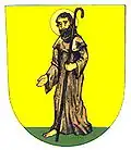 Znak městyse Chroustovice