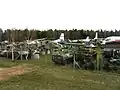 Air Park na západním okraji vesnice