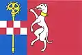 Vlajka obce Zruč-Senec