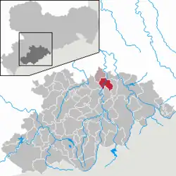 Zschopau na mapě