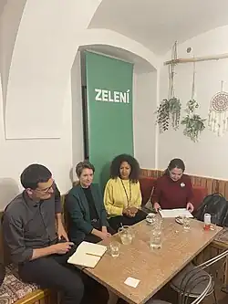 Zuzana Pavelková na předvolební debatě