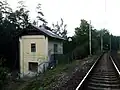 trať 196 procházející obcí