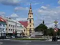Pohled od hotelu Poľana
